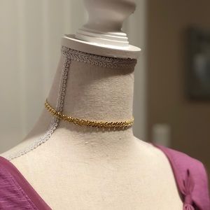 Gold Choker Necklace